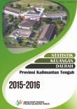 Financial Statistics Region Of Kalimantan Tengah Province 2015-2016