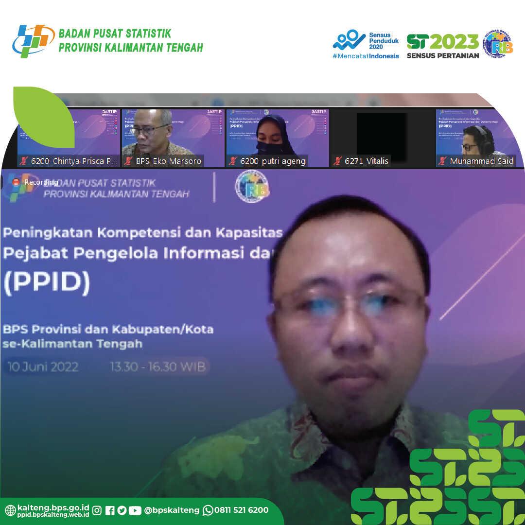 Peningkatan Kompetensi dan Kapasitas Pejabat Pengelola Informasi dan Dokumentasi (PPID)