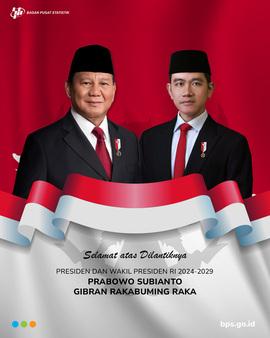 Selamat Atas Dilantiknya Presiden dan Wakil Presiden RI 