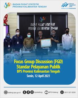 FGD Standar Pelayanan Publik BPS Provinsi Kalimantan Tengah