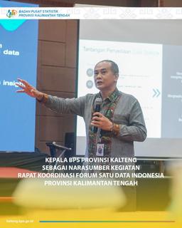 Kegiatan Rapat Koordinasi SDI Provinsi Kalimantan Tengah