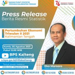 5 Agustus 2021: Rilis Pertumbuhan Ekonomi Triwulan II 2021