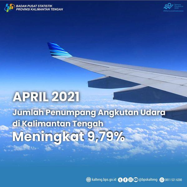 Perkembangan Jasa Transportasi bulan April 2021