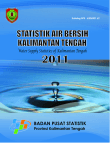 Statistik Air Bersih Kalimantan Tengah 2011