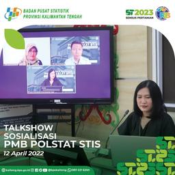 Talkshow Sosialisasi PMB Polstat STIS 12 April 2022