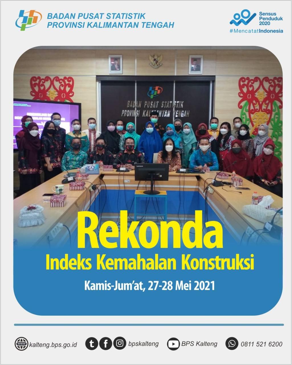 Rekonsiliasi Daerah Data Indeks Kemahalan Konstruksi (Rekonda IKK)