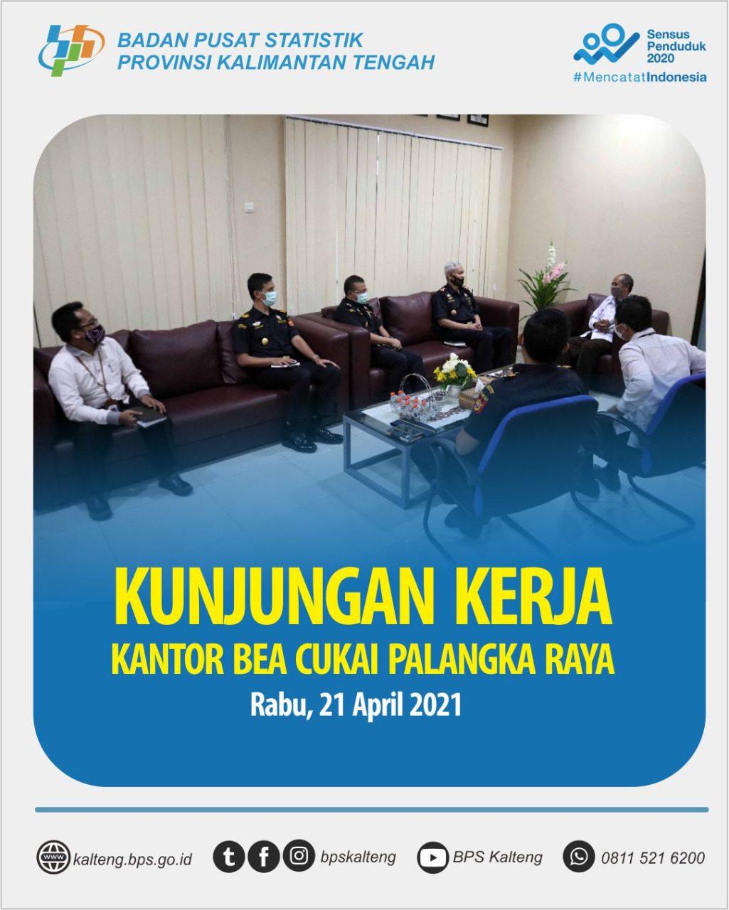 Working Visit of the Head of the Palangka Raya Customs Office