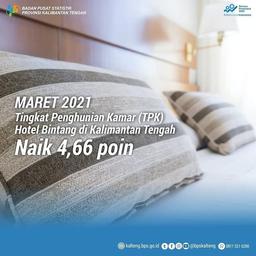 Perkembangan Jasa Akomodasi bulan Maret 2021