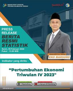 Press Release Berita Resmi Statistik Kalimantan Tengah 5 Februari 2024