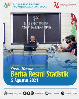 Press Release Pertumbuhan Ekonomi Triwulan II 2021 Berita Resmi Statistik Kalimantan Tengah