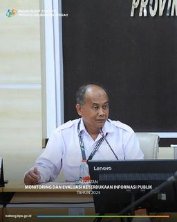 Visitasi Monitoring dan Evaluasi Keterbukaan Informasi Publik tahun 2023