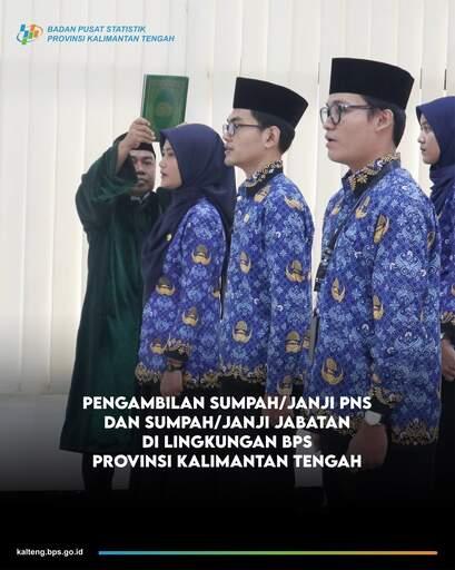 Pengambilan Sumpah/Janji PNS dan Sumpah/Janji Jabatan di Lingkungan BPS