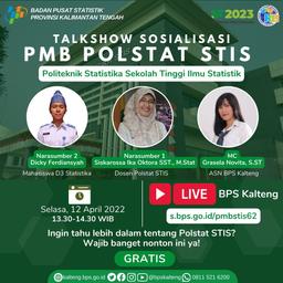 Talkshow Sosialisasi PMB Polstat STIS