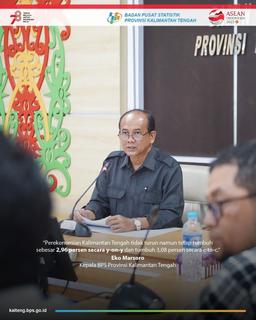 Ekonomi Kalimantan Tengah Triwulan II-2023 Tetap Tumbuh