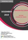 Village Master File of Kalimantan Tengah Province December 2019