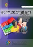 Analisis Pembangunan Manusia Kalimantan Tengah 2004-2013