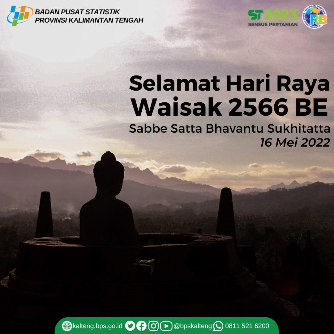 Selamat Hari Raya Waisak 2566 BE 16 Mei 2022