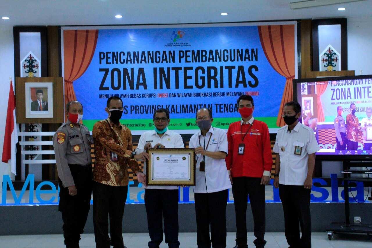 Pencanangan Pembangunan Zona Integritas BPS Provinsi Kalimantan Tengah