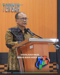 Sosialisasi Hasil Survei Biaya Hidup (SBH) 2022