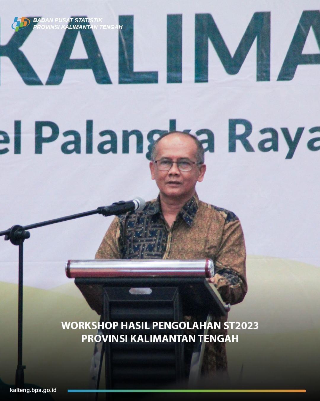 Workshop Evaluasi Data Hasil Pengolahan ST2023 