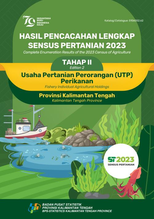 Hasil Pencacahan Lengkap Sensus Pertanian 2023 -Tahap II: Usaha Pertanian Perorangan (UTP) Perikanan Provinsi Kalimantan Tengah