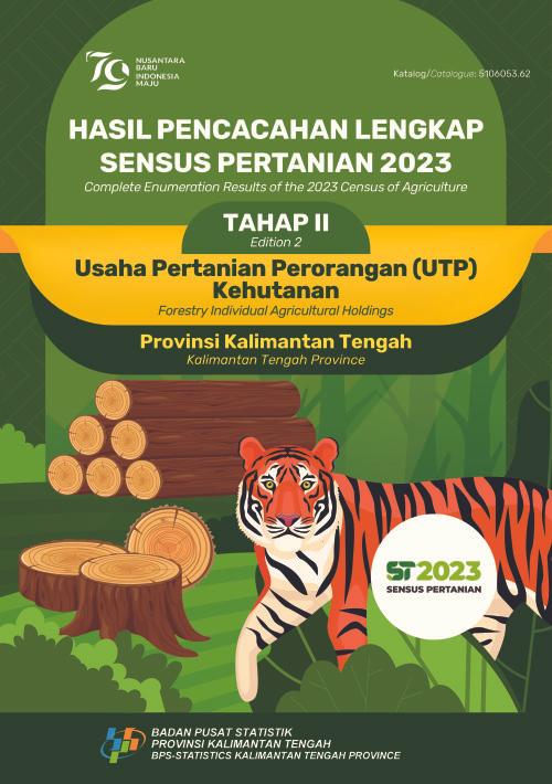 Hasil Pencacahan Lengkap Sensus Pertanian 2023 - Tahap II: Usaha Pertanian Perorangan (UTP) Kehutanan Provinsi Kalimantan Tengah