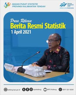 Kegiatan Press Release Berita Resmi Statistik Kalimantan Tengah 1 April 2021