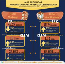 Desember 2020, TPK Hotel Bintang Selama 48,27%