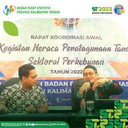 Rapat Koordinasi Awal Kegiatan Neraca Penatagunaan Tanah Sektoral Perkebunan Tahun 2022 